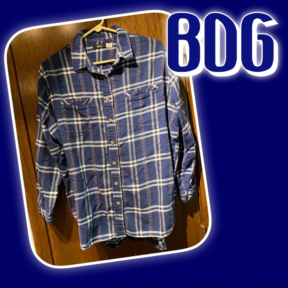 BDG Urban Outfitters Flannel Shirt⚫️